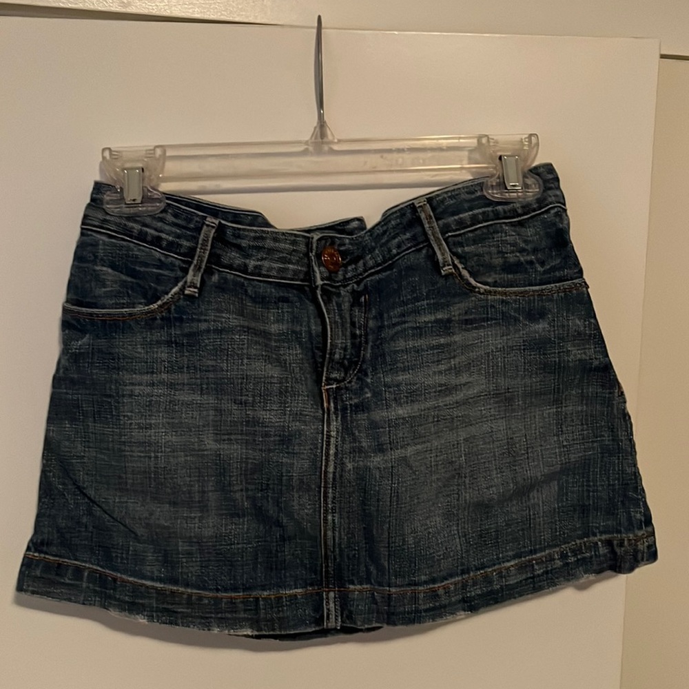 Earnest Sewn Denim Mini